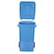 Vestil 95 gal. HDPE Square Trash Can, Blue TH-95-BLU - alternate 6
